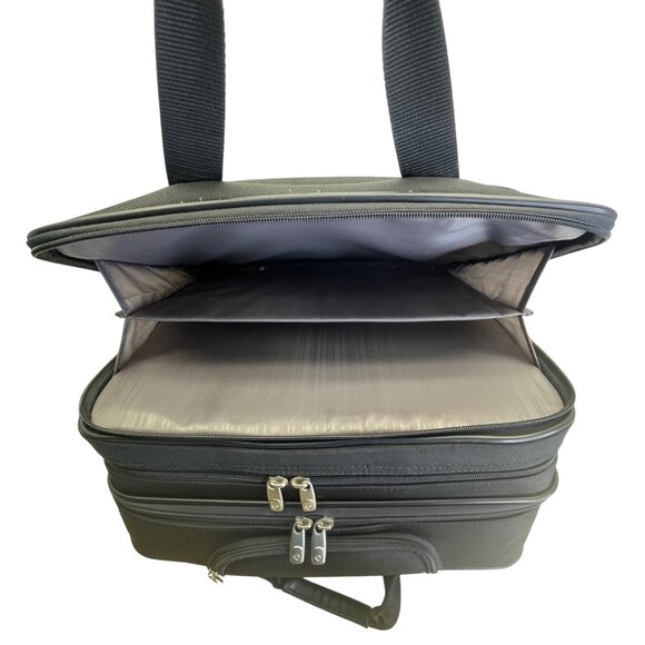 Samsonite Rolling Luggage Bag With Telescoping Handle & Multiple Compartments - Picture 9 of 13